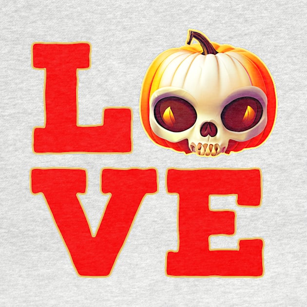 Pumpkin Love Halloween Design by Edongski303 Teepublic Merch